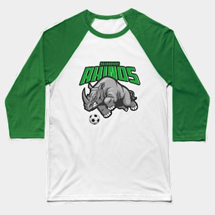 ⚽ Reinsdorf Rhinos, Let's Go! Imaginary Soccer Team Spirit Baseball T-Shirt